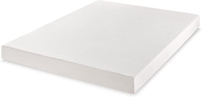 Best Price Mattress 6 inch Twin Mattress Bed-In-A-Box, Green Tea Memory Foam, White