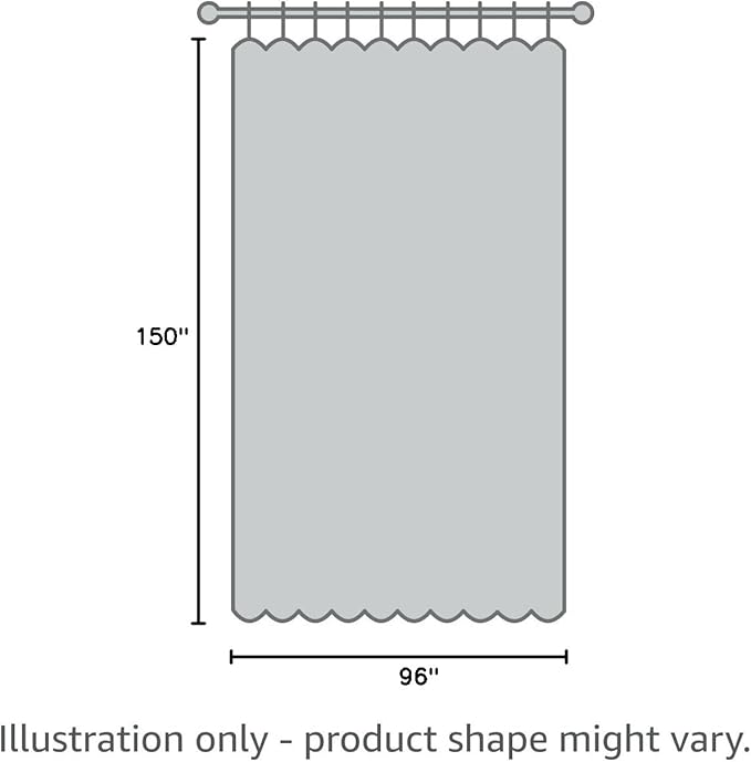 NICETOWN Wall Curtain for Bedroom, Room Divider Curtain for Doorways, Vertical Blind for Sling Door, Privacy Sound Reduction Room Dividers for Patio (Silver Grey, 1 Panel, 8ft Tall x 12.5ft Wide)