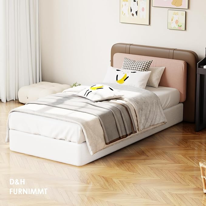D&H FURNIMMT Queen Size Box Spring 7 Inch, Heavy Duty Metal Box Spring Bed Base with Fabric Cover, Mattress Foundation, Easy Assembly, Noise Free(Queen)