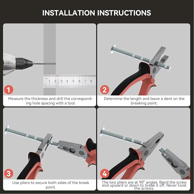 homdiy 30Pack 7-1/2in Hole Centers Zinc Alloy Kitchen Cabinet Handle - HD201SN Drawer Pulls Mordern Cabinet Handles for Bathroom Wardrobe Cabinet Hardware
