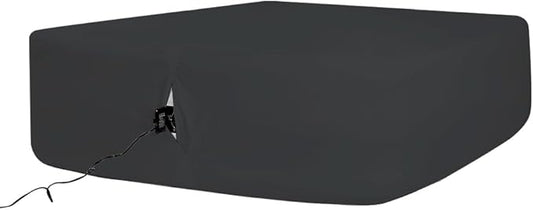 Bedecor Air Bed Sheets for Mattress Cover Removable Bed and Elastic Band Super Soft and Breathable & Deep up to 21" Black Twin