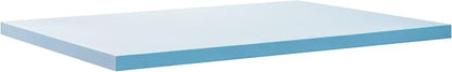 ZINUS 2 Inch Green Tea Cooling Gel Memory Foam Mattress Topper, Cooling Gel Foam, CertiPUR-US Certified, Queen, Blue