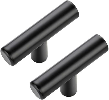 JOY DECOR 35 Pack Cabinet Knobs, Black Cabinet Handles, 2in Kitchen Cabinet Knobs, Single Hole Drawer Knobs for Dresser Drawers