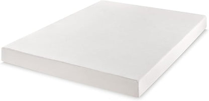 Best Price Mattress 6 inch Twin Mattress Bed-In-A-Box, Green Tea Memory Foam, White
