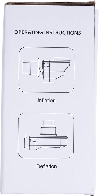 Air Mattress Pump, Rechargeable 6000mAh Portable Air Pump, Quick-Fill Electric Air Inflator Deflator for Outdoor Camping Inflatable Bed Pool Boat Float Raft Swimming Rings Vacuum Bag