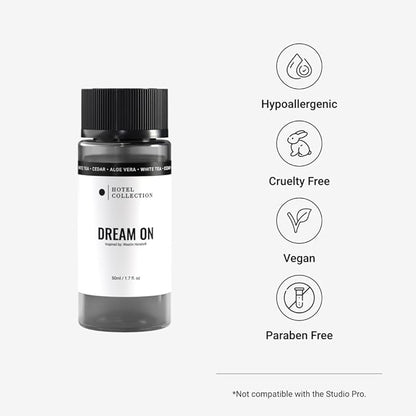 Hotel Collection Diffuser Oil - Dream On - Aromatherapy Essential Fragrance Oil - Bright White Tea, Sweet Vanilla, & Earthy Cedar - 50ML 1.7 Fl oz