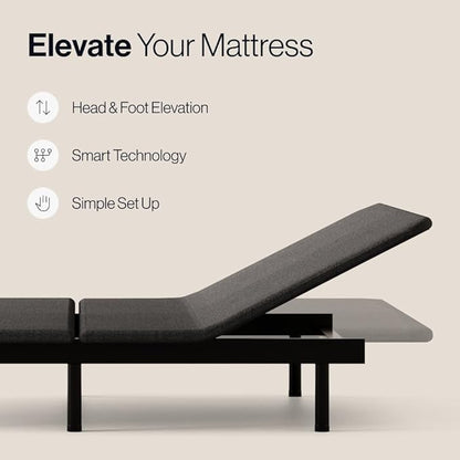 Classic Adjustable Base - Twin XL - Head & Foot Incline - Wireless Remote with Memory - Easy Set Up - Zero Clearance - Zero Gravity - Durable Frame