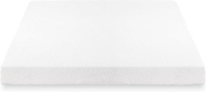 Best Price Mattress 5 Inch Twin Mattress, Cooling Gel Memory Foam Mattress for Kids and Adults, Medium Firm Mattress, Bed-in-A-Box, White