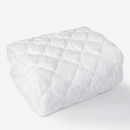 Full Size Air Mattress Pad Cover, Quilted Mattress Protector, Super Soft Breathable and Noiseless Down Alternative Filling Pillow Top Mattress Pad with Deep Pocket Fits Up to 16 Inch Mattress