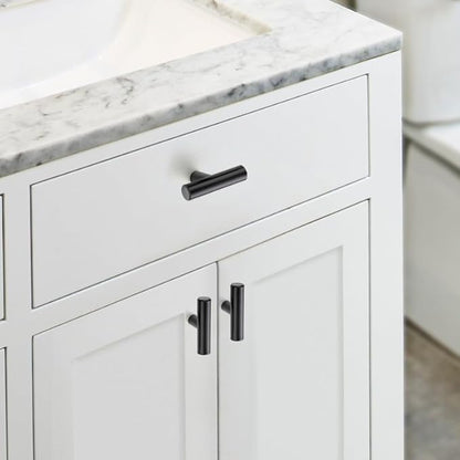 JOY DECOR 55 Pack Cabinet Knobs, Black Cabinet Handles, 2in Kitchen Cabinet Knobs, Single Hole Drawer Knobs for Dresser Drawers