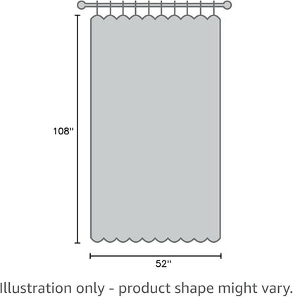 DUALIFE Sage Green Sheer Grommet Curtains 108 Inches Extra Length for Bedroom -Light Filttering Curtains Drapes 2 Panels for Living Room Party Backdrop?52W X 108L Inch