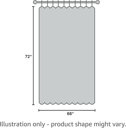 NICETOWN Blackout Curtains Panels for Bedroom - 3 Pass Microfiber Noise Reducing Thermal Insulated Solid Ring Top Blackout Window Drapes (2 Panels, 66 x 72 Inch, Silver Grey)