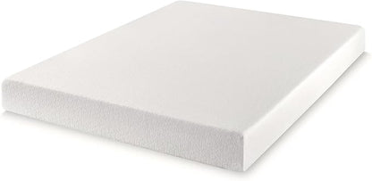 Best Price Mattress 8 inch Twin Mattress Bed-In-A-Box, Green Tea Memory Foam, White