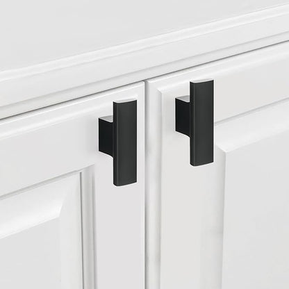 20 Pack Kitchen Cabinet Knobs Matte Black Cabinet Knobs Black Drawer Knobs Solid Kitchen Hardware