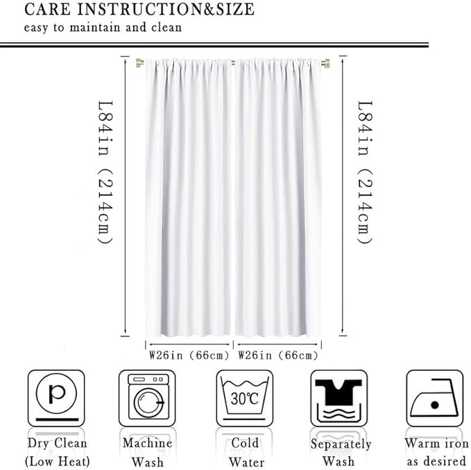 Cool Raven Print Curtains for Bedroom - Vintage Nordic Viking Theme Dead Tree Crow Full Moon Window Treatment,Energy Saving Thermal Insulated Rod Pocket Bedroom Blackout Curtains 2 Panels 84L x 26W