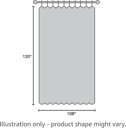 NICETOWN Privacy Room Divider, Wall Separator, Space Partition, Curtain Screen, Sound Barrier, Insulated Sliding Door, Beige, 10ft x 9ft