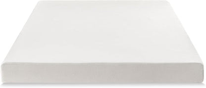 Best Price Mattress 6 inch Twin Mattress Bed-In-A-Box, Green Tea Memory Foam, White