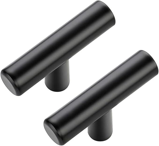 JOY DECOR 45 Pack Cabinet Knobs, Black Cabinet Handles, 2in Kitchen Cabient Knobs, Single Hole Drawer Knobs for Dresser Drawers