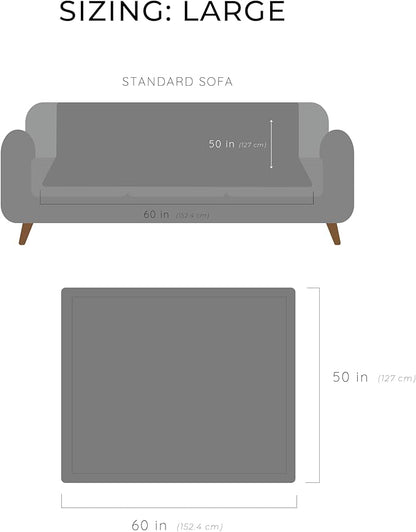 GRACED SOFT LUXURIES Large Throw Blanket Super Soft Comfy Warm Elegant Cozy Faux Fur for Home, Sofas, Couches, Beds, Chairs (Large 50" x 60", Marbled Gray)