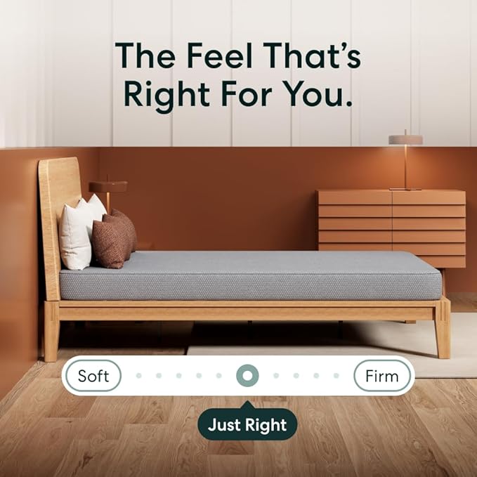 Siena 6" Twin Foam Mattress - Medium Firm - 180 Night Trial - Premium Pressure-Relieving Layers - 10 Year Warranty - Mattress in a Box - CertiPUR-US Certified