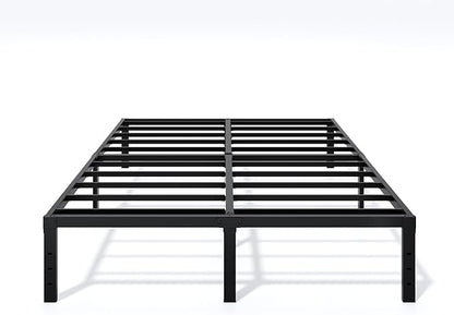 Metal Bed Frame King Size - 14 Inch Heavy-Duty King Platform Bed Frame No Box Spring Needed, Easy Assembly, Noise-Free, Sturdy Mattress Foundation, Underbed Storage Space