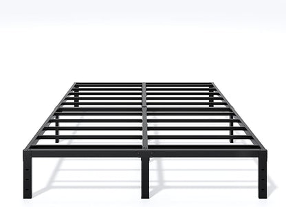 Metal Bed Frame Queen Size - 12 Inch Heavy-Duty Queen Platform Bed Frame No Box Spring Needed, Easy Assembly, Noise-Free, Sturdy Mattress Foundation, Underbed Storage Space