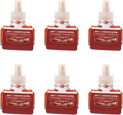 Yankee Candle Scent Plug Refill, Apple Pumpkin (Pack of 6)