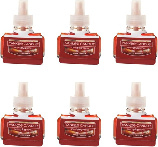 Yankee Candle Scent Plug Refill, Apple Pumpkin (Pack of 6)