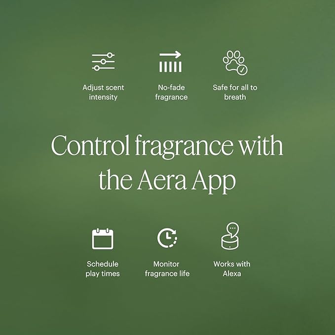Aera Lilac Daydream Home Fragrance Scent Refill - Notes of Dewy Leaves and Spring Blossoms - Works with The Aera Diffuser