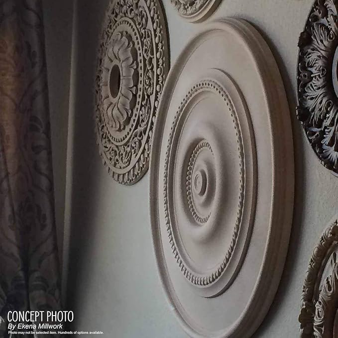 Ekena Millwork Bradford Ceiling Medallion, Copper Green Patina