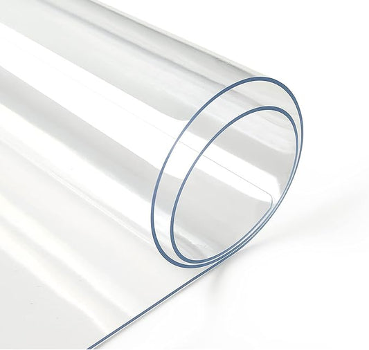 Deep Dream 1.5mm Clear Desk Cover Protector, 42×60 Inch Clear Desk Cover, Clear Desk Mat, Table Cover Tablecloth Protector Rectangle, Table Protector for Dining Room Table