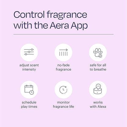 Aera True Loves Amber Skies - Deodorizing Home Fragrance Scent Refill for Pet Odor - Notes of Amber, Iris & Red Honeysuckle - 12.5mL - For Use With Aera Diffuser (Sold Separately)
