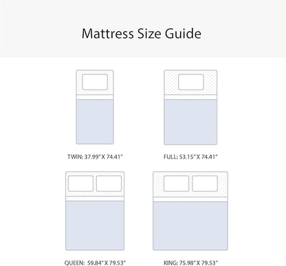 Signature Design by Ashley Twin Size Chime 8 Inch Medium Firm Innerspring Mattress with Pressure Relief Quilt Foam, Fiberglass Free, Mattress In A Box
