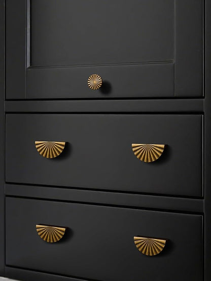 10 Pack Antique Brass Cabinet Pulls 2.5 Hole Center Cup Flat Vintage Drawer Pulls Kitchen Cupboard Bathroom Dresser Cabinet Hardware Handles Zinc Alloy