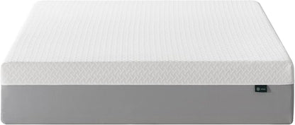 ZINUS 12 Inch Green Tea Essential Memory Foam Mattress [New Version], Queen, Fiberglass Free, Medium Feel, Breathable Airflow Memory Foam, Certified Safe Foams & Fabric, Mattress in A Box