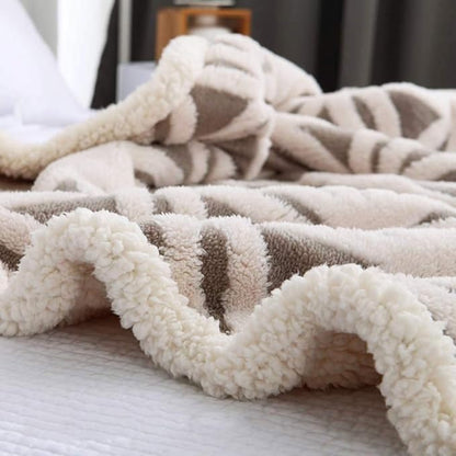 LOMAO Sherpa Fleece Blanket Fuzzy Soft Bed Blanket Dual Sided Throw Blanket fit Couch Sofa (Grey,51x63)