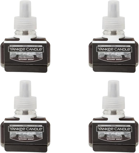 Yankee Candle Scent Plug Refill, Witches Brew (Pack of 4)