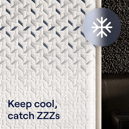 Nectar Ultra 15“ Cal King Mattress - Medium Firm - Cooling Fibers & Temperature Regulating Material - 4” Pressure Relief Layer - Zoned Ergonomic Support Layer - 365-Night Mattress Trial