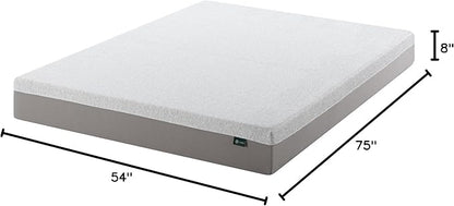 ZINUS 8 Inch Ultima Memory Foam Mattress [New Version], Full, Fiberglass Free, Medium Firm Feel, Breathable Airflow Memory Foam, Certified Safe Foams & Fabric, Mattress in A Box