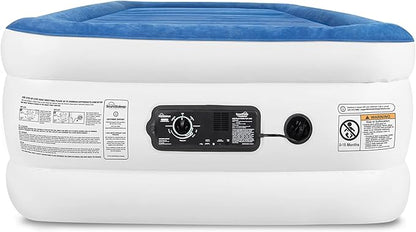 SoundAsleep Products CloudNine Series Air Mattress Includes Dual Smart Pump Technology - Twin XL Size