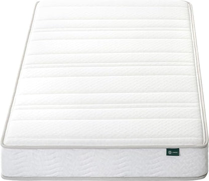 ZINUS 8 Inch Foam and Spring Hybrid Mattress [New Version], Twin, Fiberglass Free, Medium Firmness, Durable Support, Certified Safe Foams & Fabric, Mattress in A Box