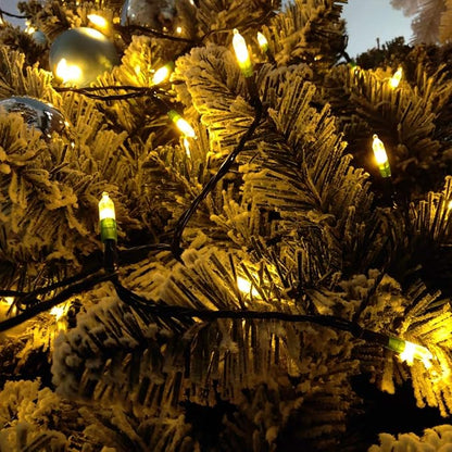 18ft 50 LED Battery Operated Christmas Lights, 8 Modes with Timer - Waterproof for Indoor & Outdoor Decor