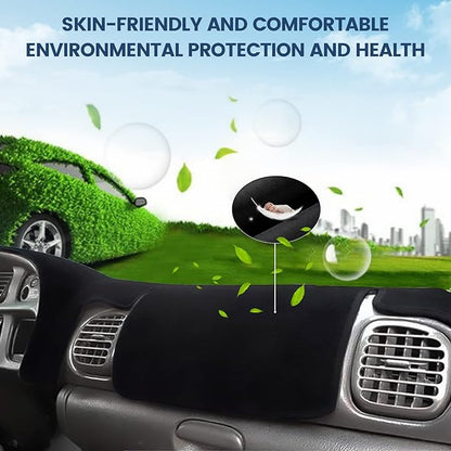 Dashboard Cover Mat Custom Fit for 2021 2022 2023 Kia Seltos Dash Cover Nonslip Dash Mat Protector Sunshade No Glare Black