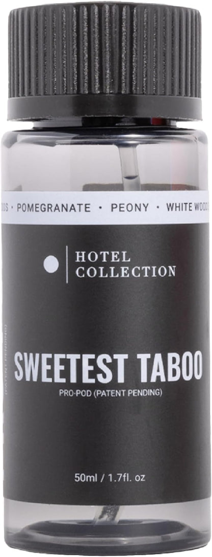 Hotel Collection Diffuser Oil-Sweetest Taboo Pro-Pod Oil Blend-Luxury Hotel Inspired Aromatherapy Scent Diffuser Oil-White Woods, Pomegranate & Peony-50ML 1.7 Fl oz