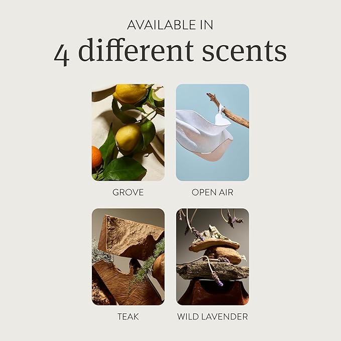 Drift Home Scent Diffuser Refills in Open Air (2 Refills) - Adjustable and Long Lasting Diffuser Aroma - Clean Ingredients, Pet Safe