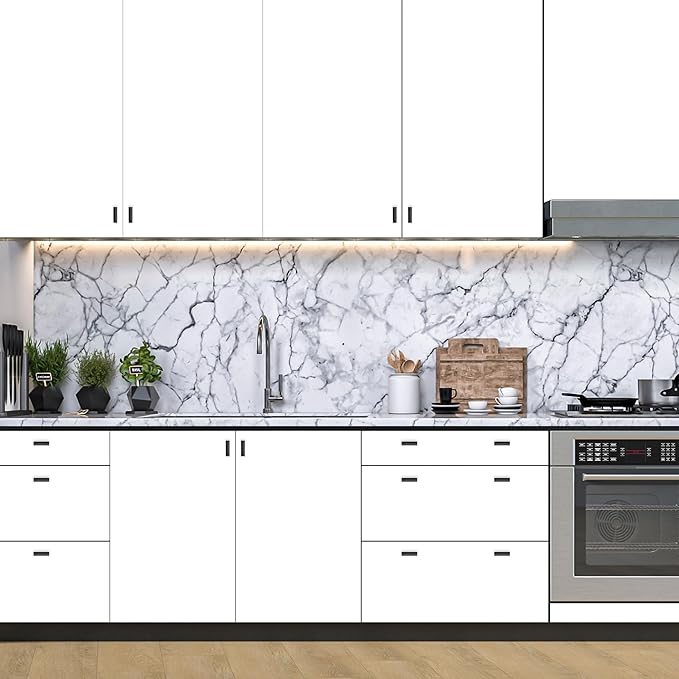 30 Pack Black Cabinet Knobs - Curved Cabinet Pulls Matte Black Knobs for Kitchen Drawer Solid Dresser Pulls for Kitchen Hardware 1-3/4 Inch Length Single Hole