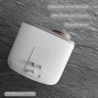 Westin Mini Home Diffuser & Fragrance Refill | Authentic White Tea Scent | Luxury Hotel Diffuser | Up to 300 Hours | Notes of White Tea, Cedar, Vanilla | Waterless Fragrance Plug-in Wall Diffusers