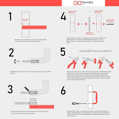 homdiy 3.5in Cabinet Pulls Black - HD201BK Matte Black Cabinet Hardware 25 Pack Black Handles for Cabinets Vintage Cabinet Handles and Drawer Pulls