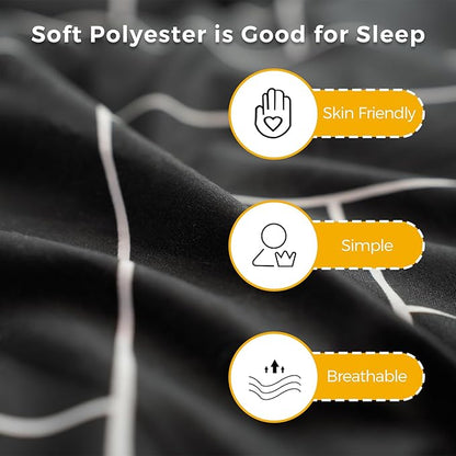 MAXYOYO Black Geometric Pattern Futon Mattress, Japanese Floor Mattress Quilted Bed Mattress Topper, Extra Thick Folding Sleeping Pad Breathable Floor Lounger Guest Bed for Camping Couch, Twin