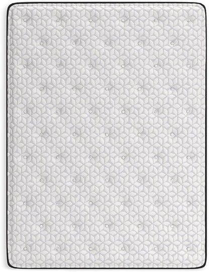 Signature Design by Ashley Limited Edition Plush 12 Inch Hybrid Mattress with Gel Memory Foam and Edge Support for Cool Sleep and Pressure Relief, Full, Fiberglass Free, Mattress In A Box